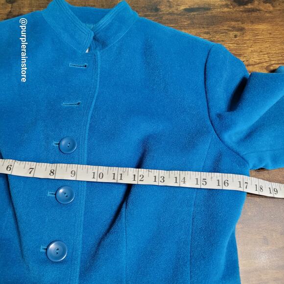 Chadwicks Cashmere Wool Blend Blazer Size 6 P Pockets Preppy Quiet Luxury NWOT - Picture 6 of 11